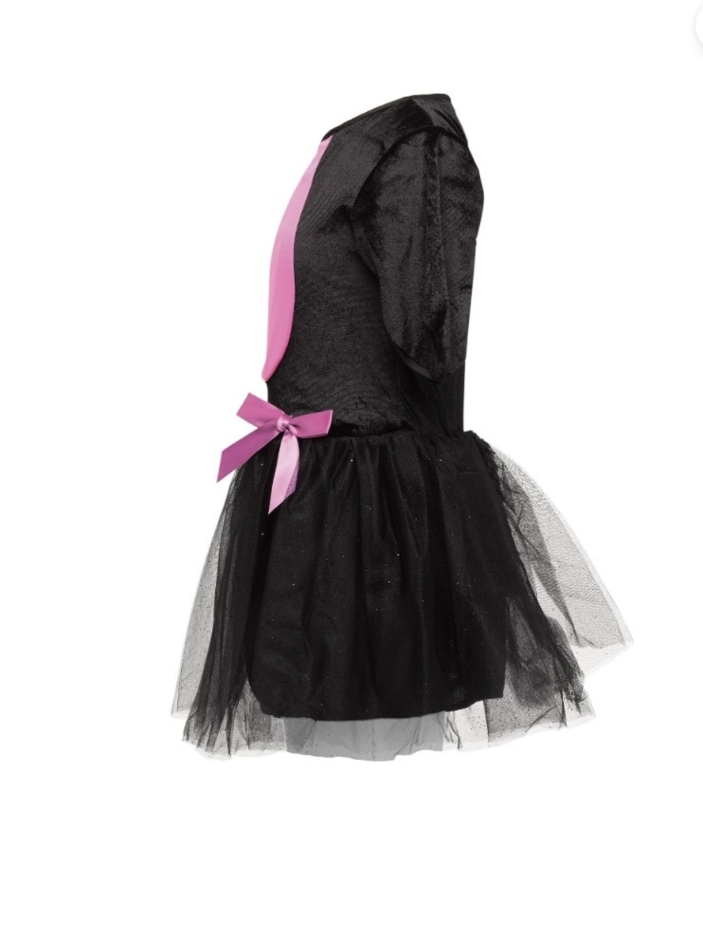 Playful Miss Kitty Purrfect Kids Black Pink Cat Costume Tutu Skirt Sz (6-6x) - Picture 4 of 11